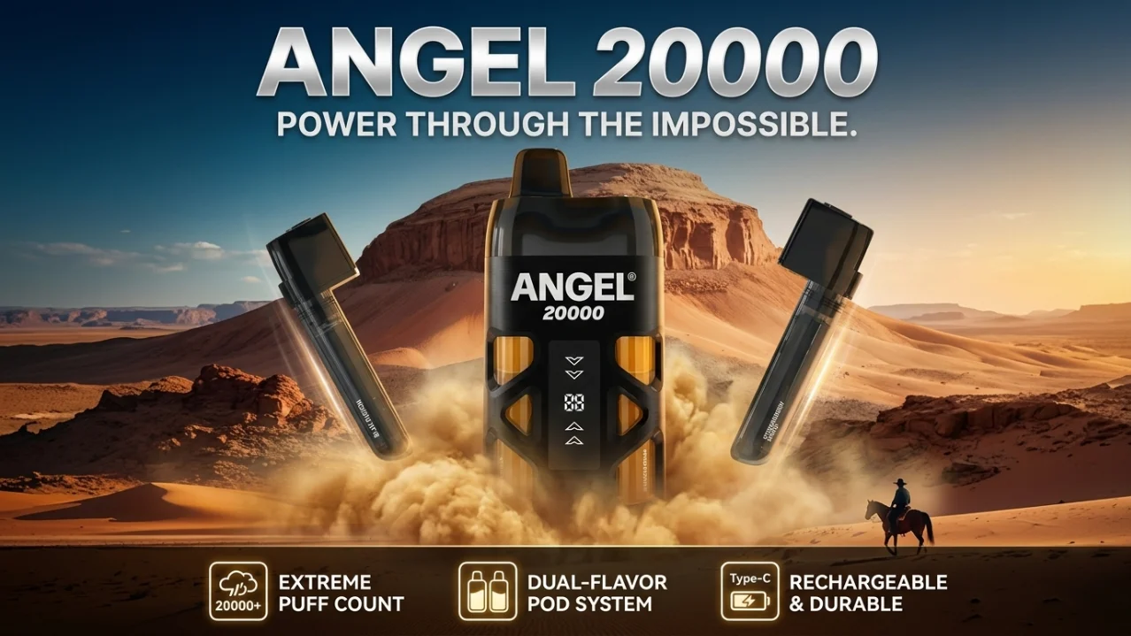 Vape Bars Angel 20000 Puffs Prefilled Kit Banner