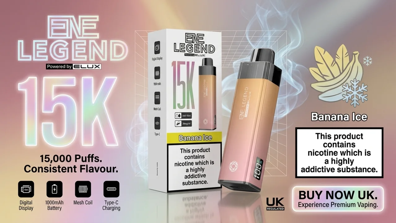 Elux ENE Legend 15K Pod Kit Banner
