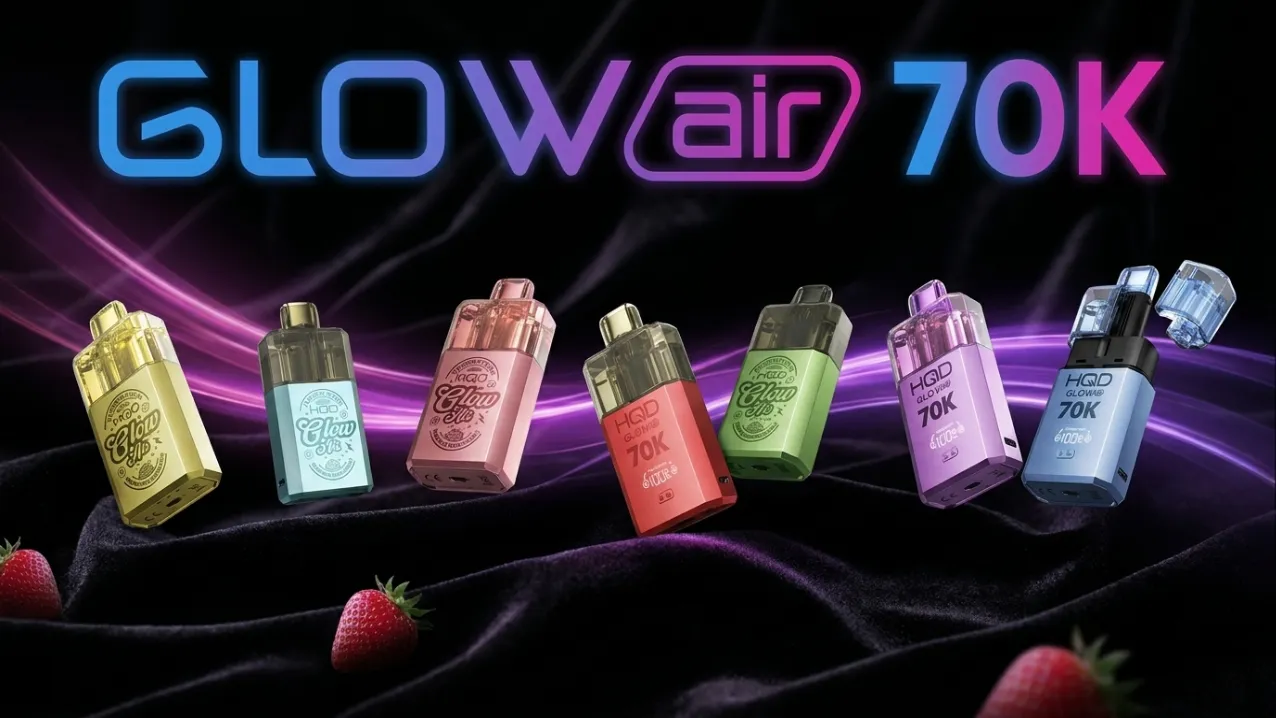 HQD Glow Air 70K Banner