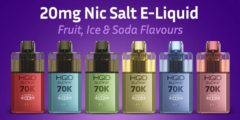 HQD Glow Air 20mg Nicotine Salt