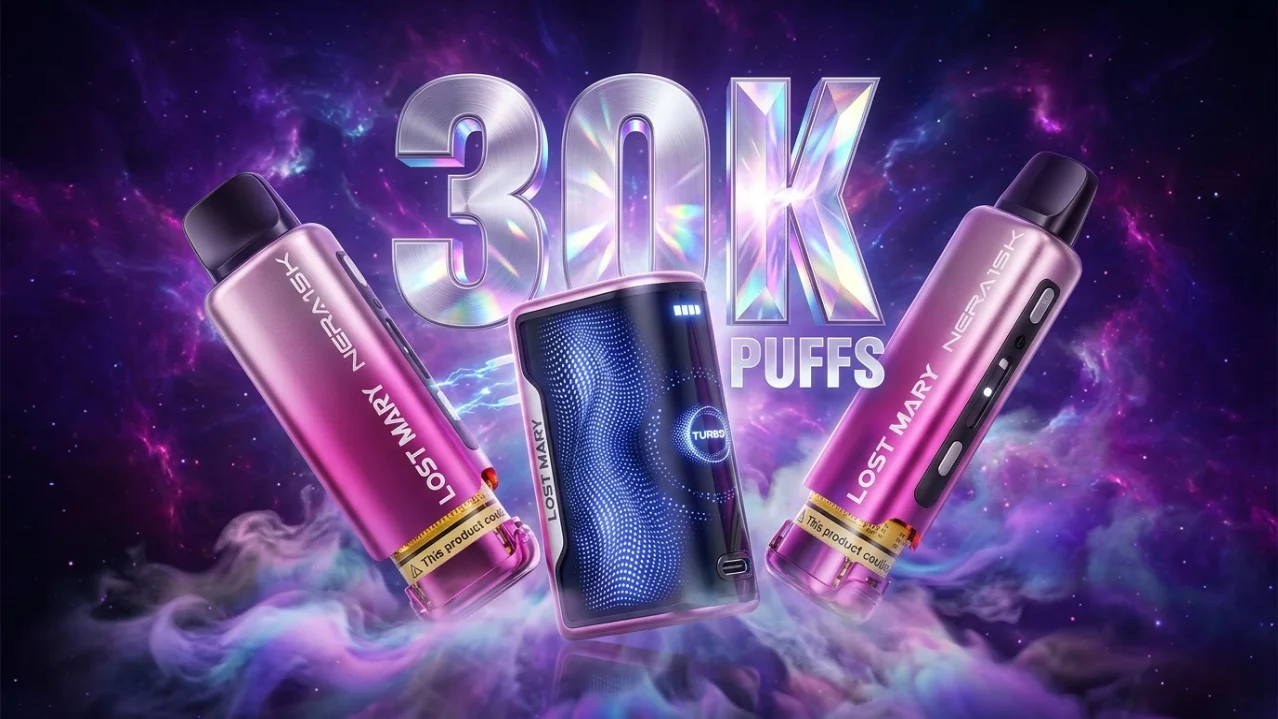 Lost Mary Nera 30K Prefilled Vape Kit Banner