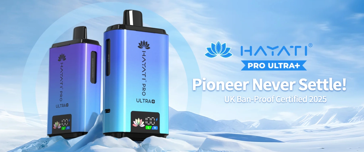 Hayati Pro Ultra Plus 25000 Prefilled Pods kIT Banner